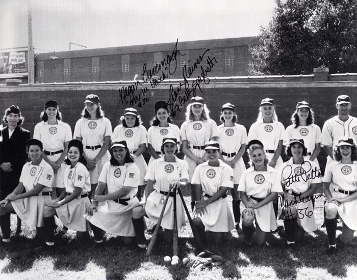 A League of their Own autograph