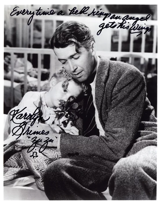 Karolyn Grimes autograph