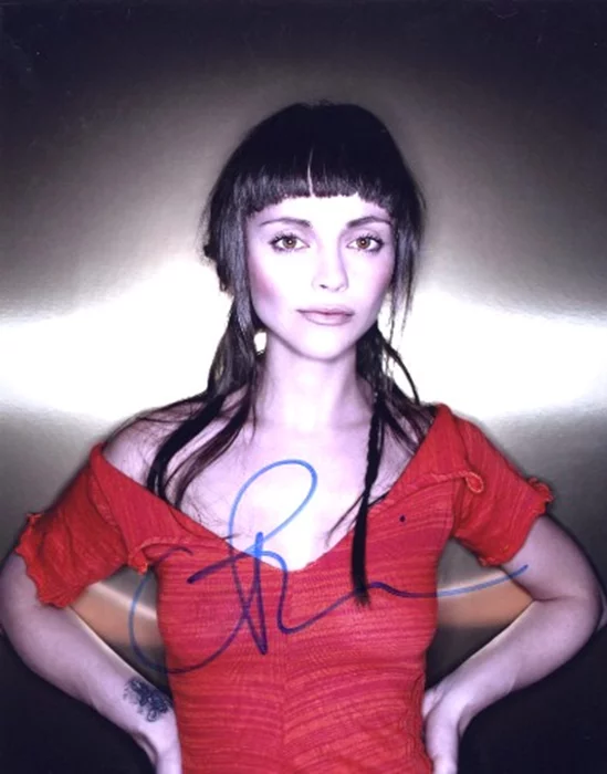 Christina Ricci autograph