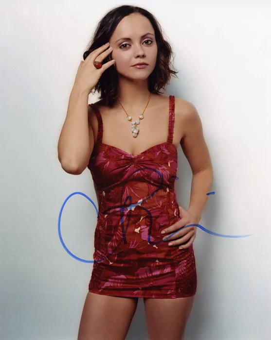 Christina Ricci autograph