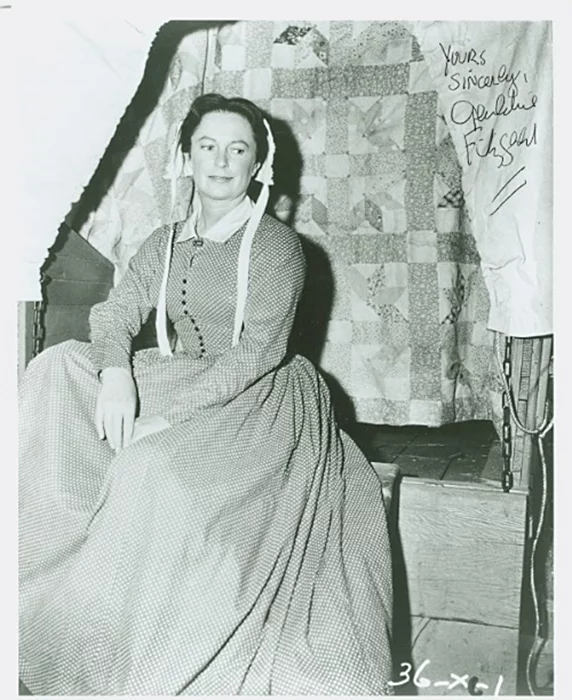 Geraldine Fitzgerald autograph
