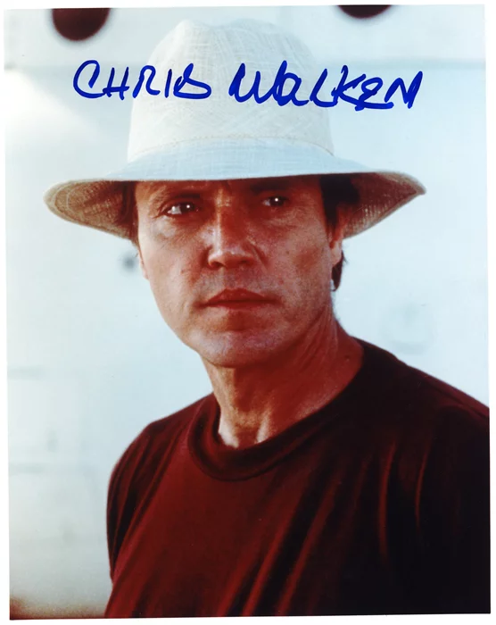 Christopher Walken autograph