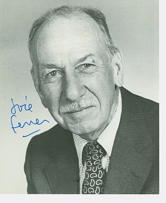 Jose Ferrer autograph