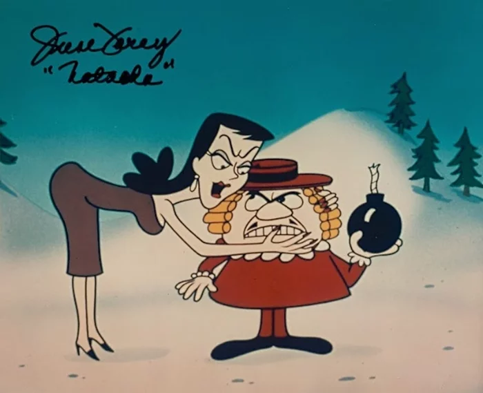 June Foray autograph