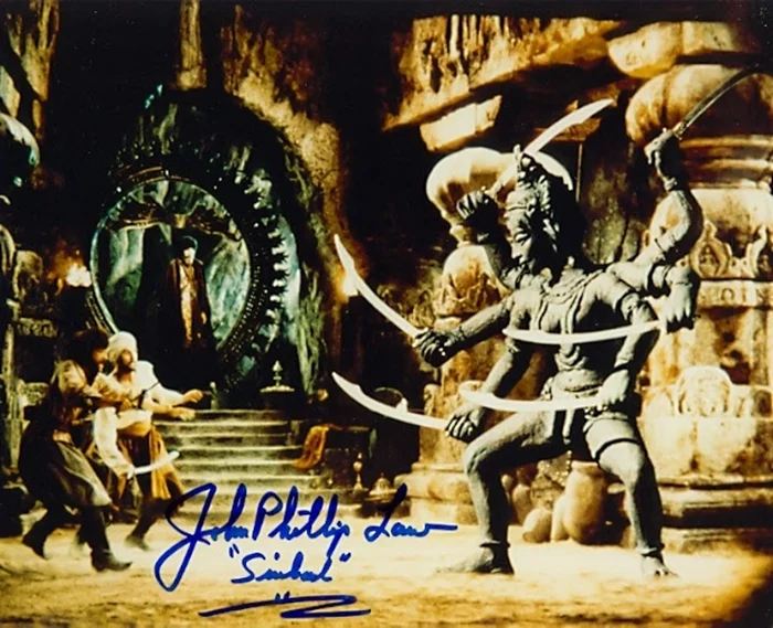 John Phillip Law autograph