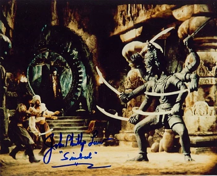 John Phillip Law autograph