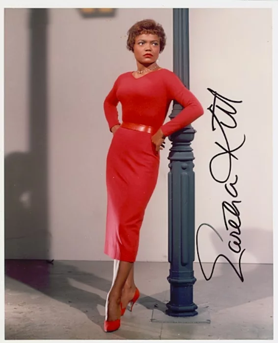 Eartha Kitt autograph