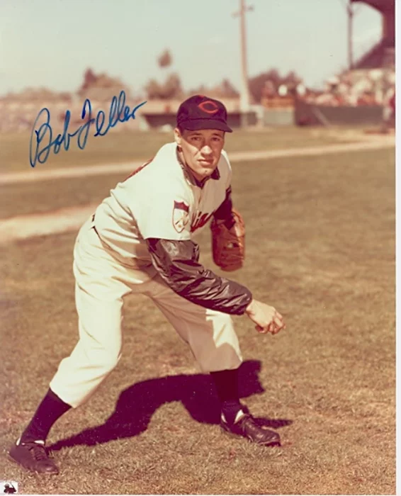 Bob Feller autograph