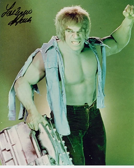Lou Ferrigno autograph