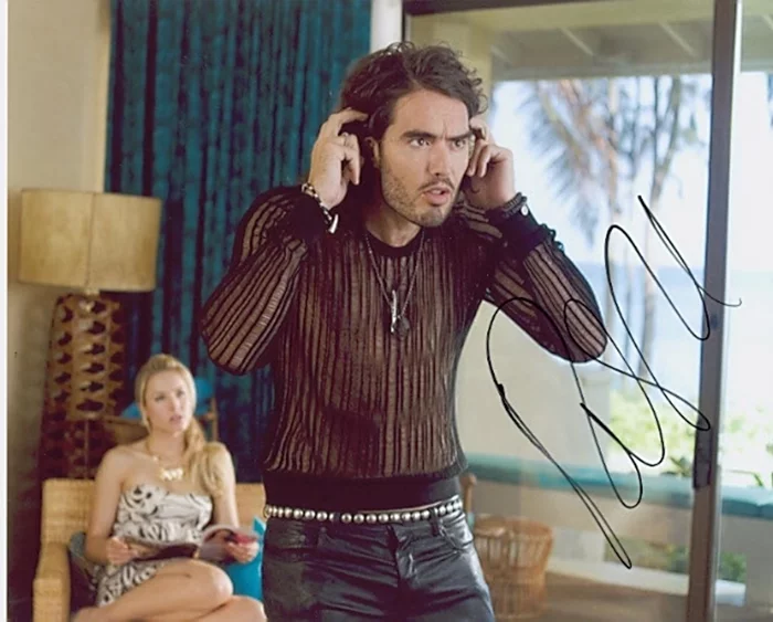 Russell Brand autograph