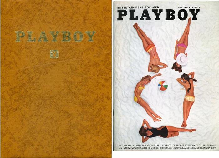 Vintage Playboy Magazines autograph