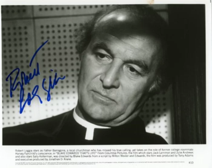 Robert Loggia autograph