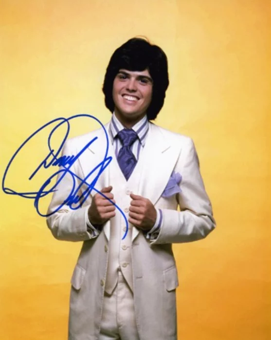 Donny Osmond autograph