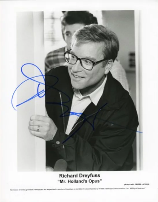 Richard Dreyfuss autograph