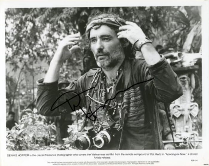 Dennis Hopper autograph