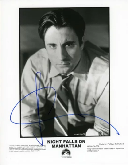 Andy Garcia autograph