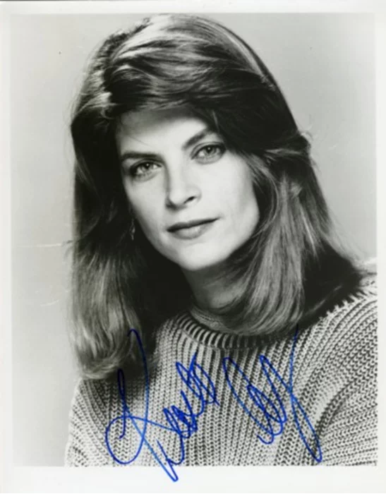Kirstie Alley autograph