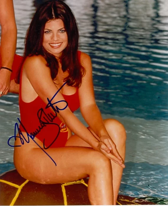 Yasmine Bleeth autograph