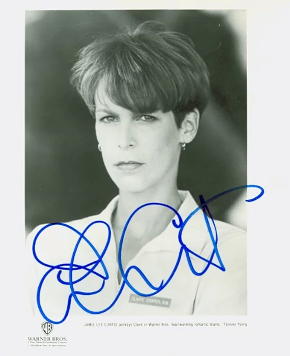 Jamie Lee Curtis autograph