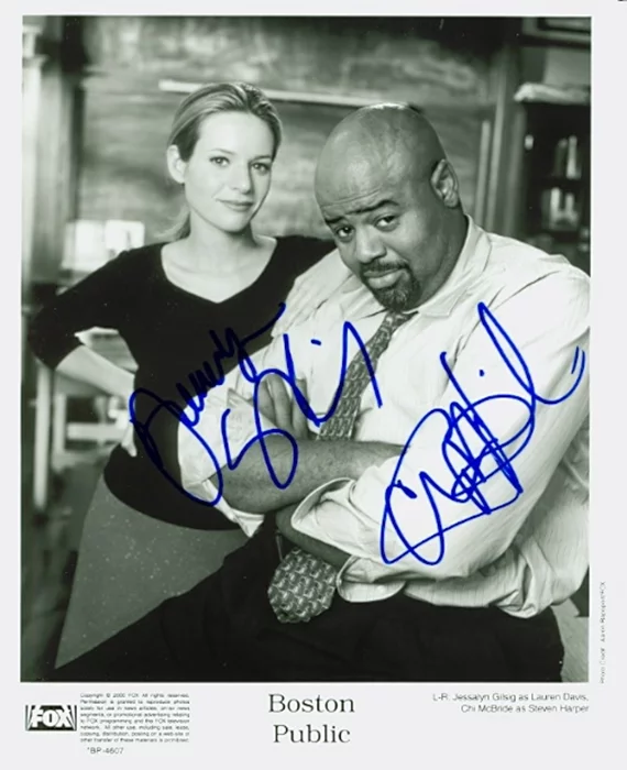 Boston Public autograph