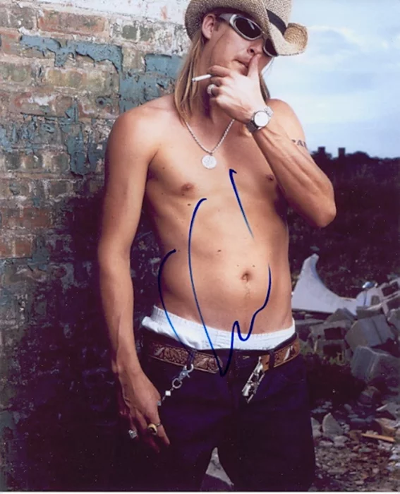 Kid Rock autograph