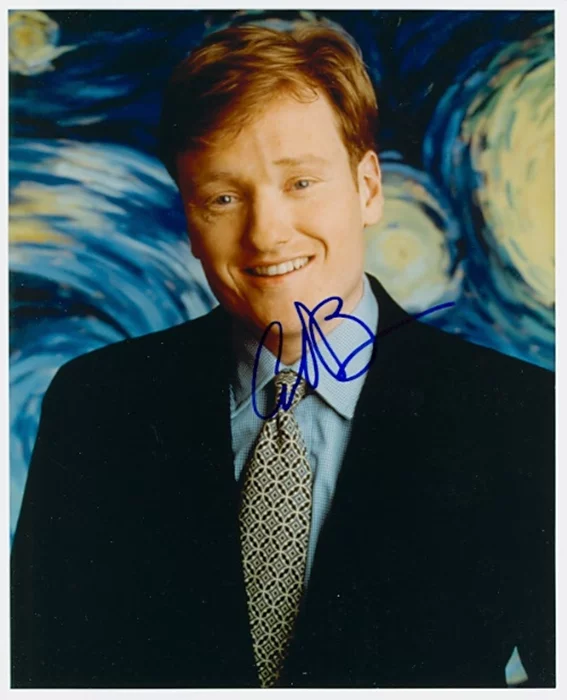 Conan O'Brien autograph
