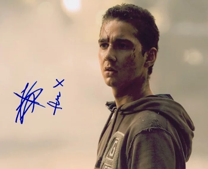 Shia LaBeouf autograph