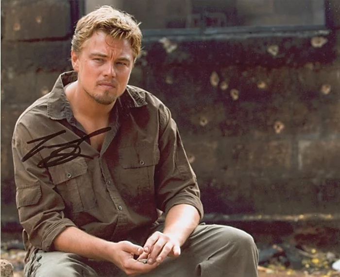 Leonardo DiCaprio autograph