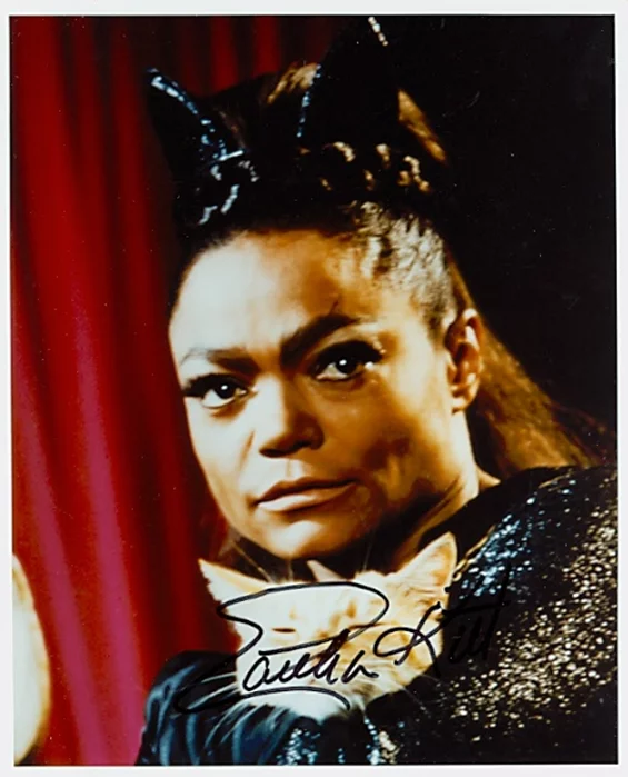 Eartha Kitt autograph