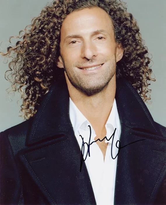 Kenny G autograph