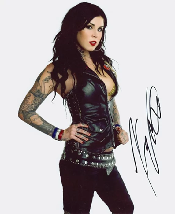 Kat von D autograph
