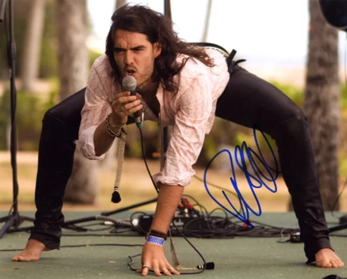 Russell Brand autograph