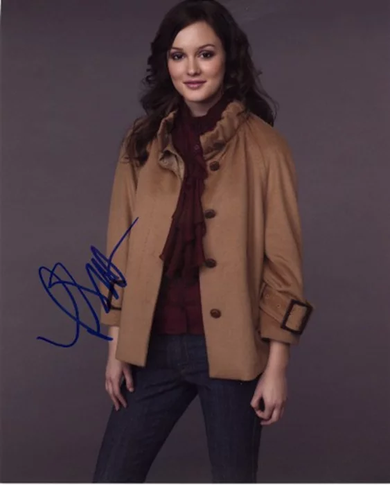 Leighton Meester autograph