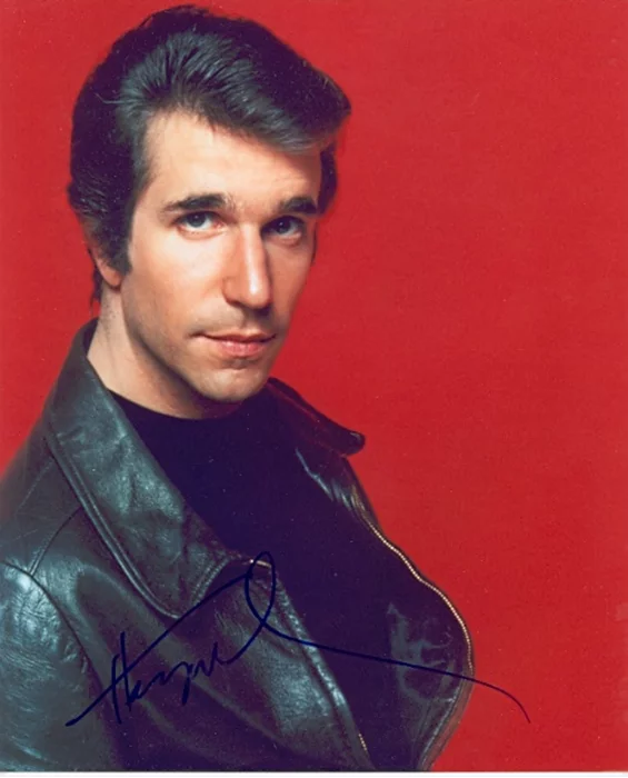 Henry Winkler autograph
