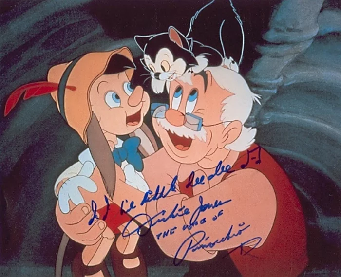 Dickie Jones autograph