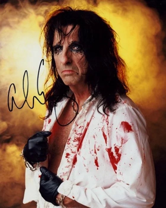 Alice Cooper autograph