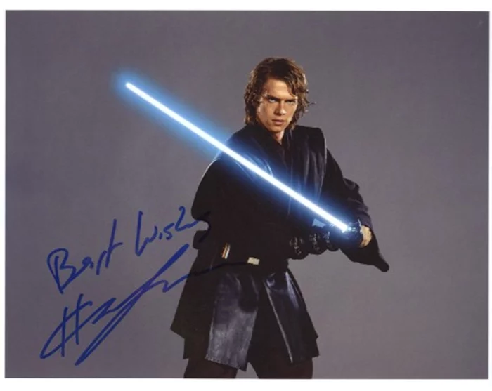 Hayden Christensen autograph