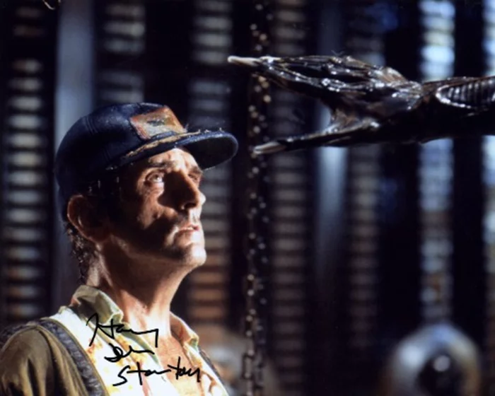 Harry Dean Stanton autograph