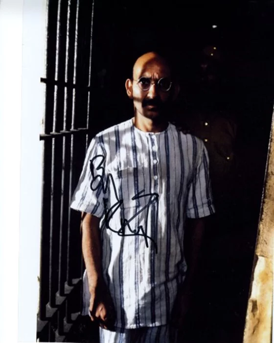 Ben Kingsley autograph