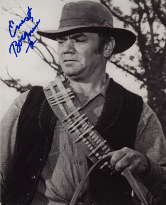 Ernest Borgnine autograph