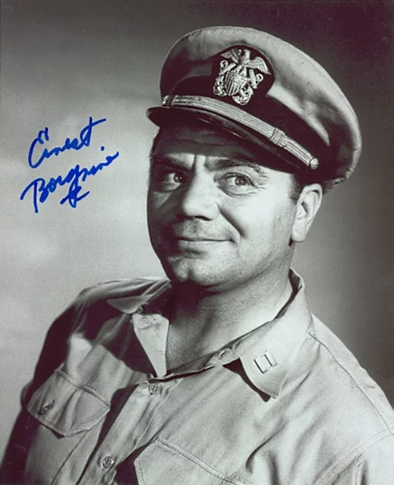 Ernest Borgnine autograph