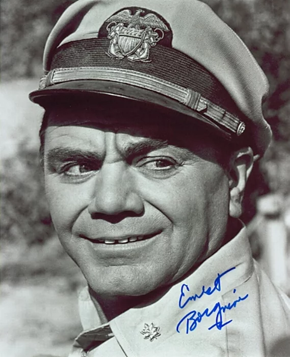 Ernest Borgnine autograph