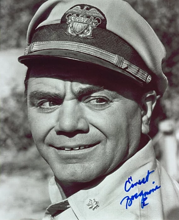 Ernest Borgnine autograph