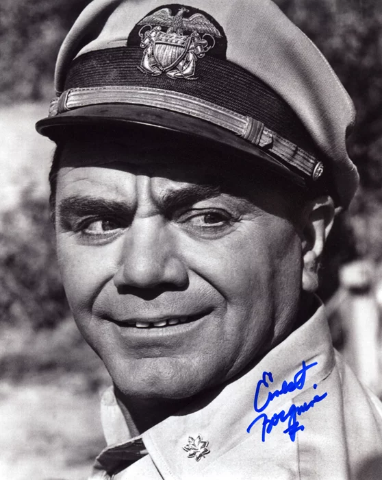 Ernest Borgnine autograph