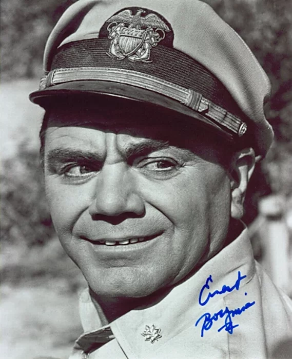 Ernest Borgnine autograph
