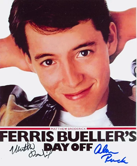 Ferris Bueller's Day Off autograph