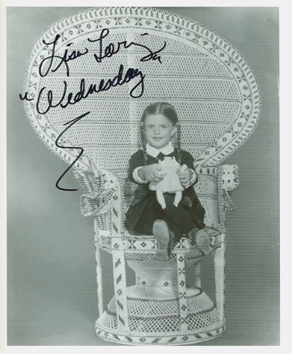 Lisa Loring autograph