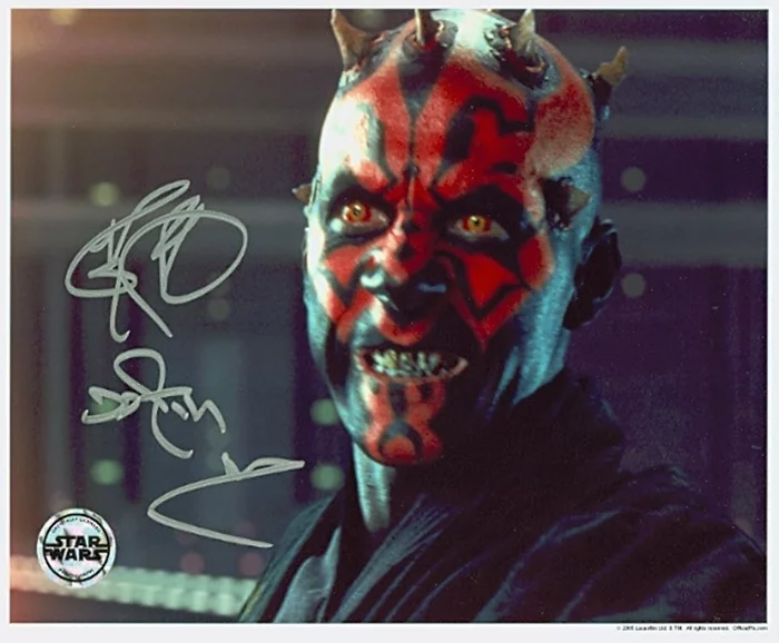 Ray Park autograph