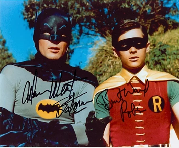 Batman autograph
