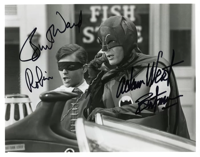 Batman autograph